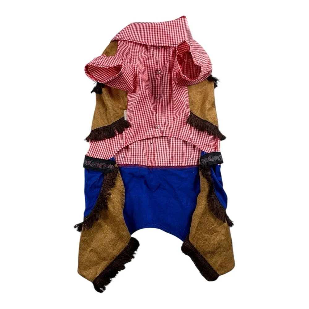 PamPet Pet Fashions Size 6 Cowboy Dog Costume‎ Western Outfit